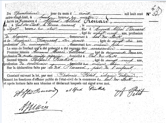 Renard Alfred-Albert