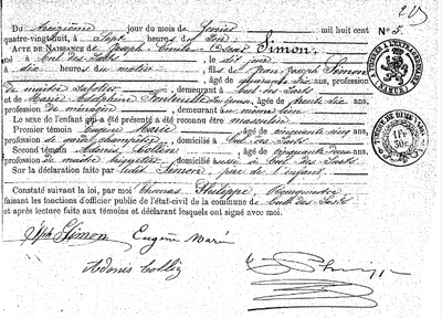 Simon Joseph-Émile-Oscar