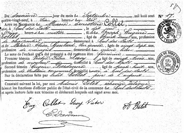 Collet Marie-Ernestine