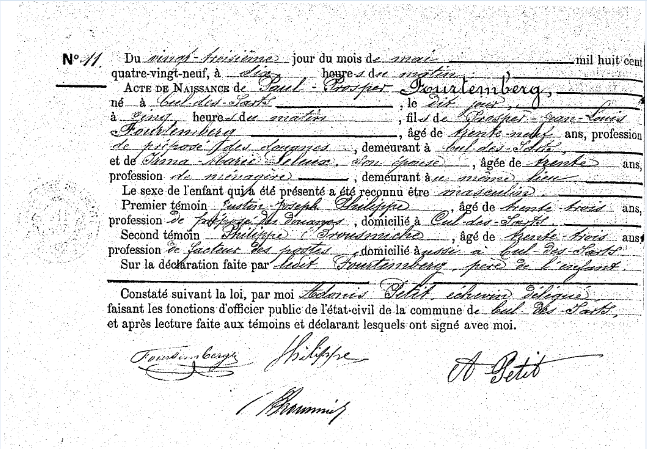 Fourtemberg Paul-Prospet