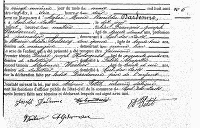Dardenne Aglaé-Marie-Renilda