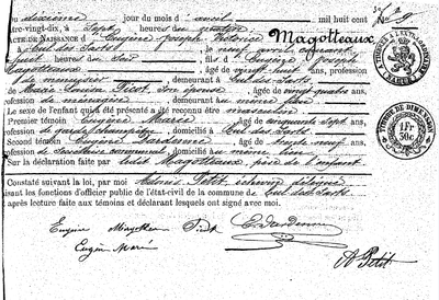 Magotteaux Eugène-Joseph-Victorice