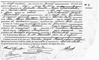 Dromelet Gabrielle-Renille-Marie