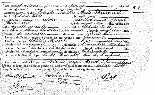 Dromelet Gabrielle-Renille-Marie