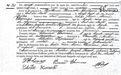 Thomas Hortense-Henriette-Ghislaine