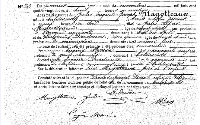 Magotteaux Jules-Eugène-Joseph