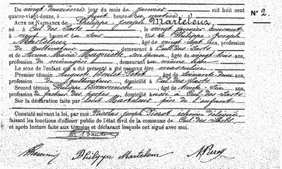Marteleur Philippe-Joseph