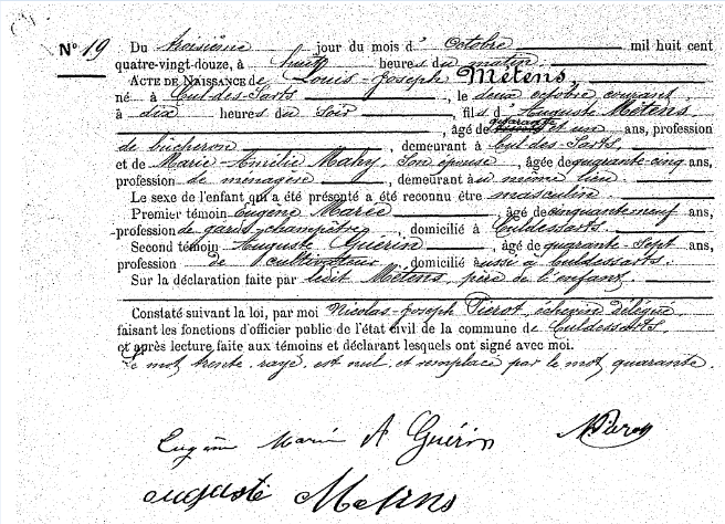 Métens Louis-Joseph