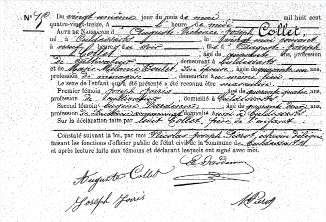Collet Auguste-Victorice-Joseph