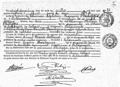 Philippe Tomas-Zéphirin-François