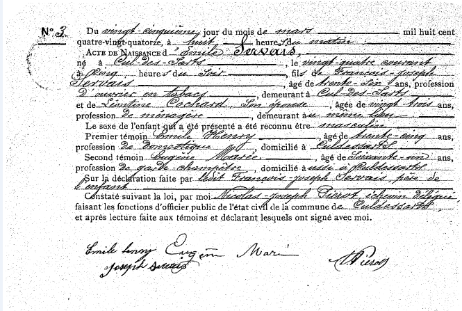 Servais Émile