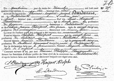 Dardenne Thomas-Eugène-Joseph