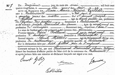 Gillet Rosa-Marie-Désirée