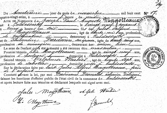Magotteaux Joseph-Paul-Auguste