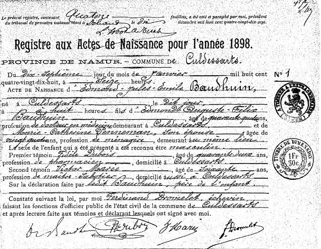 Baudhuin Edmond Jules-Émile