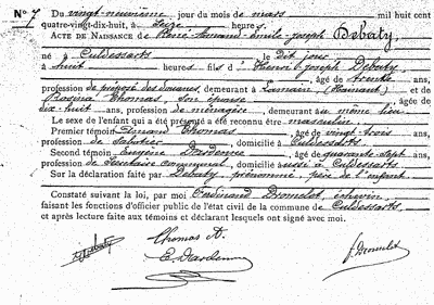 Debaty René-Amand-Émile-Joseph