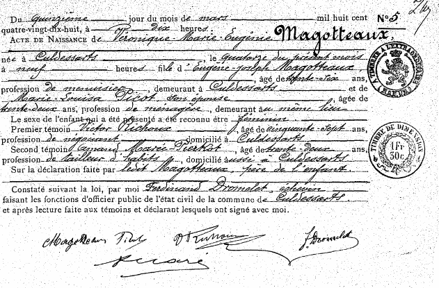 Magotteaux Véronique-Marie-Eugénie