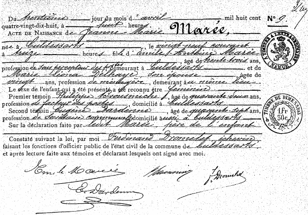 Marée Jeanne-Marie