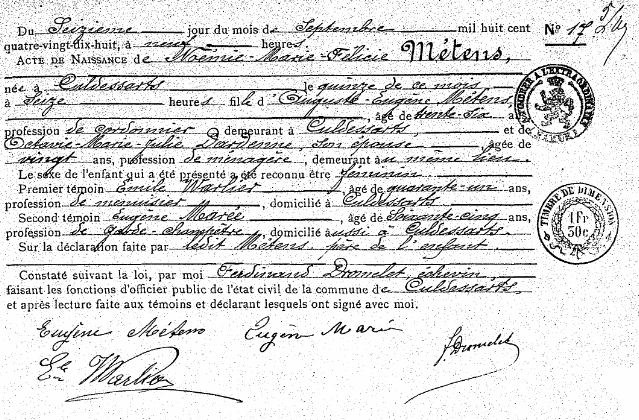 Métens Noémie-Marie-Félicie
