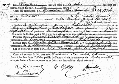 Renard Germaine-Ida-Augusta