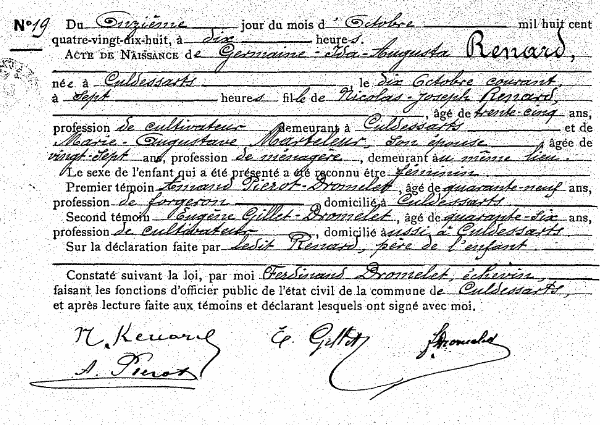 Renard Germaine-Ida-Augusta