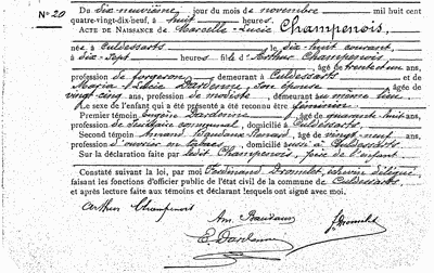 Champenois Marcelle-Lucie