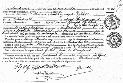 Gillet Étienne-Émilie-Joseph