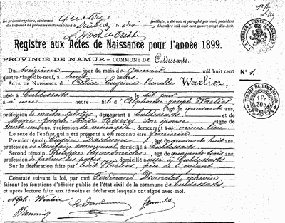 Warlier Alice-Eugénie-Renelle