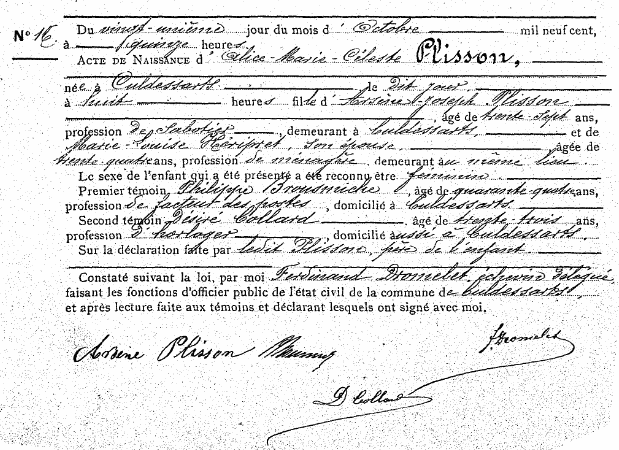 Plisson Alice-Marie-Céleste