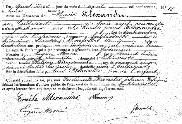 Alexandre Marie