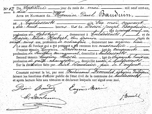 Baudhuin Maurice-Paul