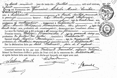 Salmon Germaine-Adélaïde-Marie-Émilie