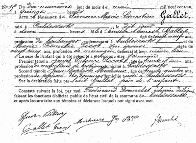Gallet Simone-Marie-Ernestine