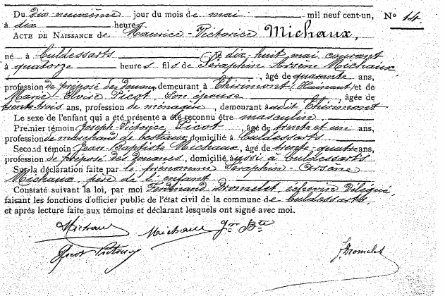 Michaux Maurice-Victorice