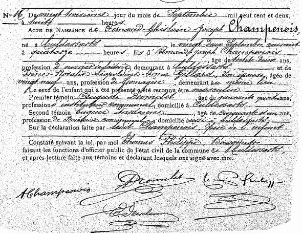 Champenois Fernand-Ghislain-Joseph