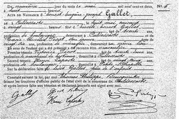 Gallet Ernest-Eugène-Joseph