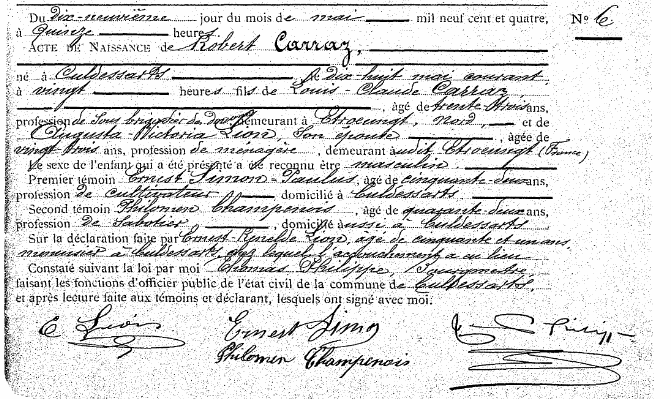 Carraz Robert