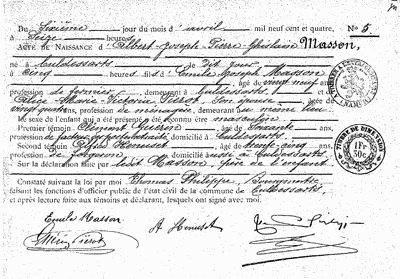 Masson Albert-Joseph-Pierre-Ghislain