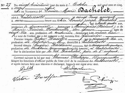 Dachelet Louise-Marie