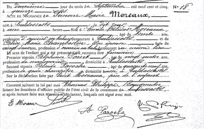 Moreaux Simone-Marie