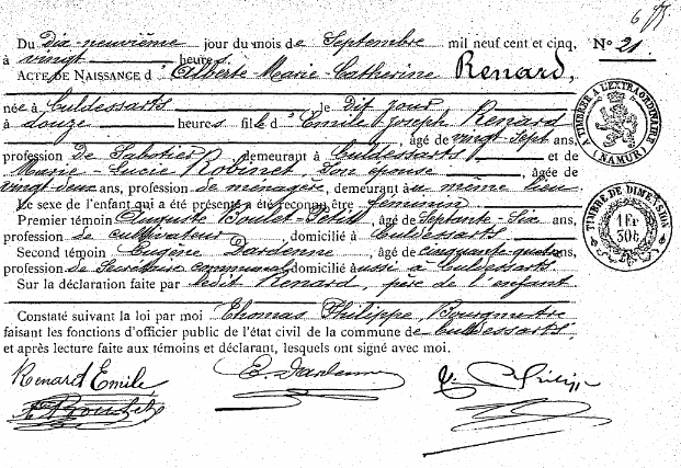 Renard Alberte-Marie-Catherine