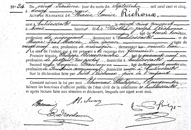 Richoux Marie-Louise