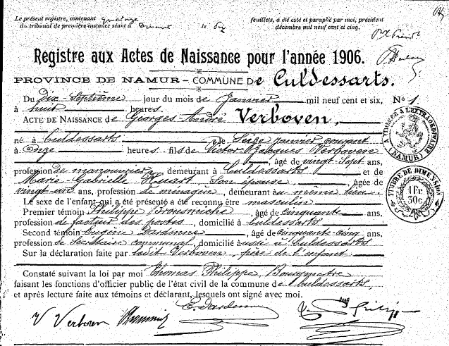 Verboven Georges-André