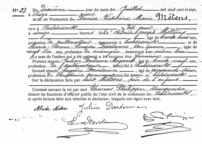 Métens Louise-Victorine-Marie