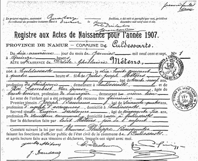 Métens Odile-Ghislaine