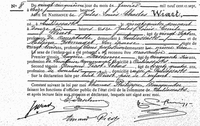 Wiart Jules-Louis-Charles