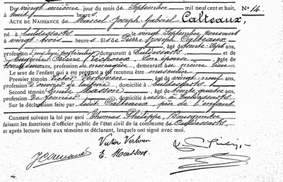 Calteaux Marcel-Joseph-Gabriel