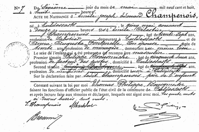 Champenois Émilie-Joseph-Edouard