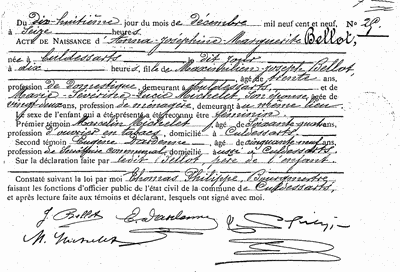 Bellot Anna-Joséphine-Marguerite