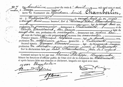 Chamberlin Gontran-Auguste-André
